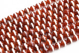Dzi Beads Faceted Round Beads. A Quality -Full Strand 15.5 inch Strand 6mm, 8mm, 12mm, or 14mm Beads