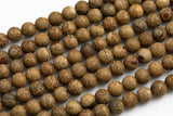 Tan Fire Agate, High Quality in Matt Round, 8-14mm AAA Quality