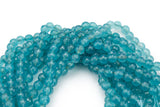 Blue- JADE Faceted Round -Full Strand 15.5 inch Strand, 4mm, 6mm, 8mm, 12mm, or 14mm Beads-Full Strand 15.5 inch Strand