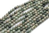 Natural Rainbow Jasper Round 4mm, 6mm, 8mm, 10mm, 12mm, 14mm-Full Strand 15.5 inch Strand- AAA Quality Smooth Gemstone Beads