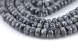 Natural Marble Labradorite , Faceted Roundel- 6mm, 8mm, 10mm- Full 15.5 Inch Strand Gemstone Beads