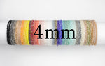 6pcs CUTE Stackable Tiny Petite Crystal Elastic Bracelets. High Quality Elastic. 3.5-4mm