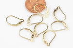 14Kt Solid Gold Leverback Earring- Interchangeable 16mm-14kt Solid Gold- 1 Pair Per Order (2 Pcs)