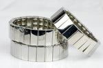 Large Stretchy Bracelet 7-7.5- Wholesale Pricing Enamel Beads- 16mm wide