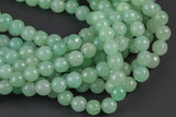 Natural Green Aventurine Beads, High Quality in Faceted Round- 4mm, 6mm, 8mm, 10mm, 12mm- in Full 15.5 Inch strand Gemstone Beads