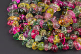 Natural Tourmaline Quartz Large Chips Beads - Around 9x13mm in dimensions -16" strands - Wholesale pricing Gemstone Beads