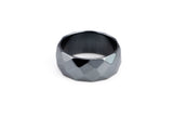 Hematite Ring Hematite Ring Hematite Rings Basic Ring Band Hematite Band Ring Bands Hematite Bands Jewelry Necklace Size 6 8 7 9 10 ss01