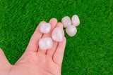 1 pc Natural Rose Quartz Medium Large Tumbled Stone- 0.8-1.5 inch