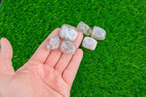1 pc Natural Cherry Sakura Blossom Agate Medium Large Tumbled Stone- 0.8-1.5 inch