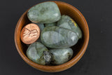 Natural Labradorite Tumbled Nuggets- 100 grams-3.5 ounces - .5 inch-1.5 inch Size- Roughly 8 pcs per bag