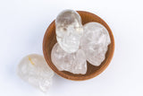 1 Pc Crystal Quartz Skull Shape- 1.5 inches