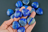 1 Pc Natural Lapis Stone Shaped Heart Healing Stones-30mm- 0.8