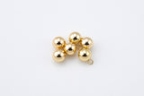 Gold Ball Charms 8mm 10mm High Quality Gold Plating