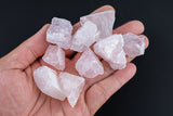1 pc Medium Rough Natural Rose Quartz Chunks Gemstone- 1-2 inch