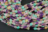 Natural Mixed Stone Nuggets Beads -16 Inch strand - Wholesale pricing AAA Quality- Full 16 inch strand Gemstone Beads