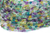 Natural Rainbow Fluorite Nuggets Beads -16 Inch strand - Wholesale pricing AAA Quality- Full 16 inch strand Gemstone Beads
