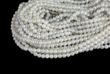 Natural Mystic Cream Agate/ Chalcedoney, Faceted Round sizes 4mm, 6mm, 8mm, 10mm, 12mm-Full Strand 15.5 inch Strand Gemstone Beads