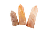 Red Hematoid Quartz Obelisk Tower Point wand healing crystal