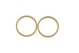 Brass earrings-Earring copper accessories-Earring connector-Brass earring charms-Earring pendant-Earring parts-Circle shape earrings- Ring