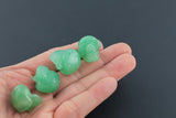 1 Pc Natural Green Aventurine Skull Skulls ~1" - Self Standing - Not Drilled