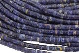 Natural Orange Sodalite Heishi Discs Beads 2x4mm 3x6mm 15.5" Strand