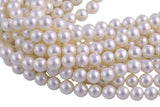 Natural Shell Pearls - Mother of pear- Round- 6mm 8mm 10mm 12mm 14mm Gemstone Beads Shell Beads