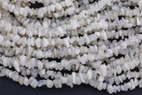 30" Natural Rainbow Moonstone Chips Beads 6mm - 8mm - 30 inch Strand Gemstone Beads