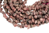 15-16" Natural Rhodochrosite Chips Beads 8mm - 10mm Gemstone Beads