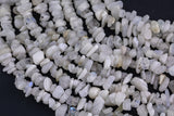 30" Natural Rainbow Moonstone Chips Beads 6mm - 8mm - 30 inch Strand Gemstone Beads