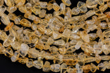 Natural Citrine High Quality in Center Drilled Nuggets- Full 15.5 Inch Strand