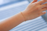 Gold Filled Tubed Chain, Elongated Oval Chain, 5 x 15 mm links, , Wholesale, USA Made, Chain by foot- Paper Clip Chain