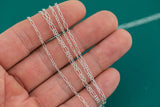 2mm Sterling silver Italian Cable Chain
