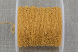 Gold Filled Round Paper Clip Krinkled Waves Chain, Elongated Oval Chain, 2x5.5mm and 1.8x4mm links, , Wholesale, USA Made, Chain by foot
