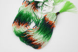 2mm Crystal Round 1 or 2 or 5 or 10 STRANDS- 14.5 inch strand- Green Umbre
