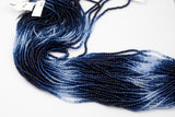3mm Crystal Round 1 or 2 or 5 or 10 STRANDS- 16 inch strand- Umbre Blue