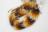 2mm Crystal Round 1 or 2 or 5 or 10 STRANDS- 14.5 inch strand- Tan Umbre
