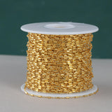 Gold Filled Satellite Round Tubed Chain, Wholesale, USA Made, Chain by foot Permanent Jewelry Chain