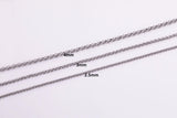 Stainless Steel ROLO Chain - Yard or Full Spool - High Quality Polished Stainless Steel - Hypoallergenic 2.5mm 3mm 4mm