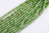 Green Jade Beads Roundel 8mm - Full Strand 15.5 inch Strand AAA Quality Smooth