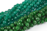 JADE Faceted Round 8mm Greens