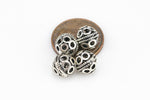 Bead 925 Bali Sterling Silver Spacer Beads - 8mm - 2pcs per order - s7