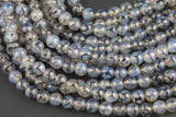 Dragon Scale Agate- High Quality in Round,-Full Strand 15.5 inch Strand, 4mm, 6mm, 8mm, 12mm, or 14mm Beads