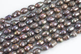 8x12mm Peacock Potato Freshwater Pearl