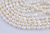 7-9mm A Quality Flat Potato Freshwater Pearl