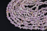 Natural Kunzite Chips Beads - Around 6mm in dimensions -16 Inch strand - Wholesale pricing AAA Quality Gemstone Beads