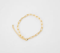 Delicate Bracelet • Fine Beaded Chain Bracelet •  Perfect Gift for Her • One Size Fits All • 6.75" with Extender