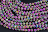 Mosaic Jasper Smooth Round Beads 4mm 6mm 8mm 10mm Aka Snake Skin Jasper Terra Jasper 15.5" Strand
