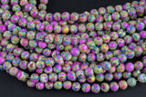 Mosaic Jasper Smooth Round Beads 4mm 6mm 8mm 10mm Aka Snake Skin Jasper Terra Jasper 15.5" Strand