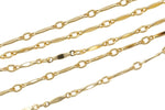 Gold Filled Satellite Hammered Tubed Chain, Wholesale, USA Made, Chain by foot