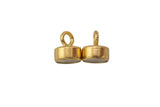 GOLD FILLED Magnetic Clasp USA product- 1 Set per order- 4.5mm 5.5mm